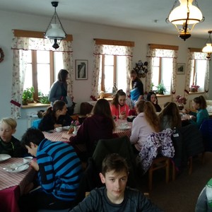 Žáci a učitelé ze Schwerinu ve Špindlerově Mlýně