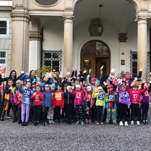 Běh zámeckým parkem