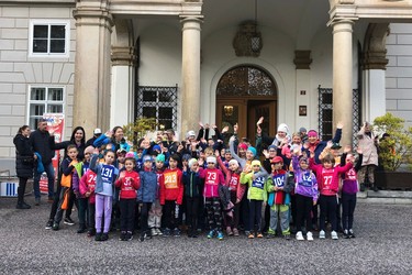 Běh zámeckým parkem