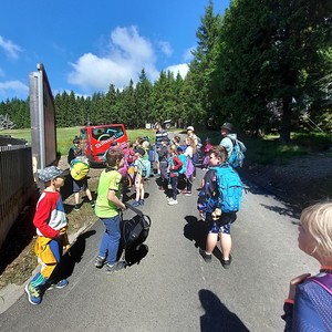 Výlet 1., 2., 3. třída - Herní krajina Pecka - Velká Úpa