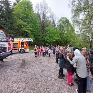 Preventivní akce - ukázka práce HZS Špindlerův Mlýn