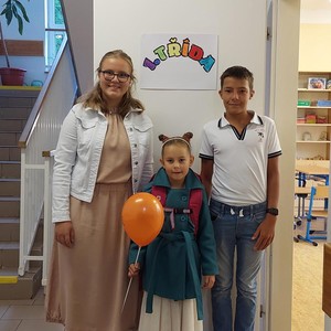 První školní den - 1. třída