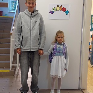 První školní den - 1. třída
