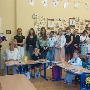 První školní den - 1. třída