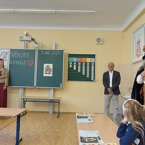 První školní den - 1. třída