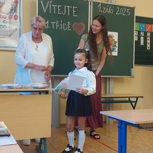 První školní den - 1. třída