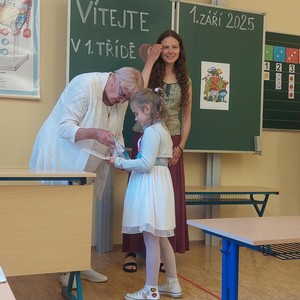 První školní den - 1. třída