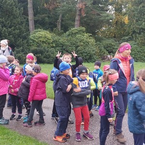 Běh zámeckým parkem