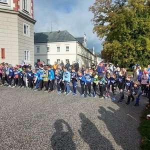 Běh zámeckým parkem