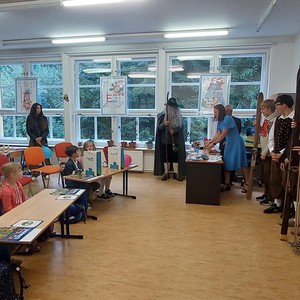 Slavnostní zahájení školního roku - 1.třída