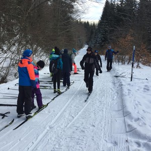 Žáci a učitelé ze Schwerinu ve Špindlerově Mlýně