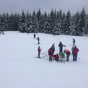 Žáci a učitelé ze Schwerinu ve Špindlerově Mlýně