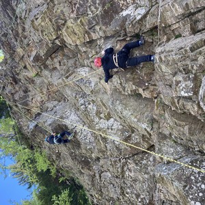 Lezení se školní družinou