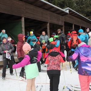 Školní závody v běhu na lyžích 2024