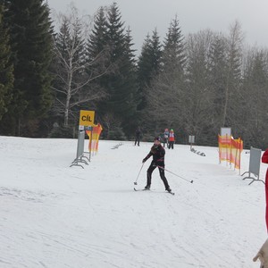 Školní závody v běhu na lyžích 2024