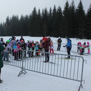 Školní závody v běhu na lyžích 2024