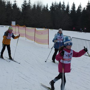 Školní závody v běhu na lyžích 2024