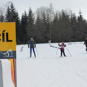 Školní závody v běhu na lyžích 2024