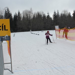 Školní závody v běhu na lyžích 2024