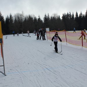 Školní závody v běhu na lyžích 2024