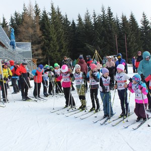 Školní závody v běhu na lyžích 2024