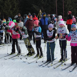 Školní závody v běhu na lyžích 2024