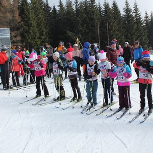 Školní závody v běhu na lyžích 2024