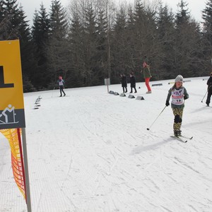 Školní závody v běhu na lyžích 2024