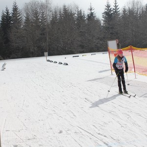 Školní závody v běhu na lyžích 2024