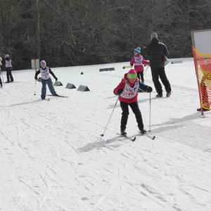 Školní závody v běhu na lyžích 2024