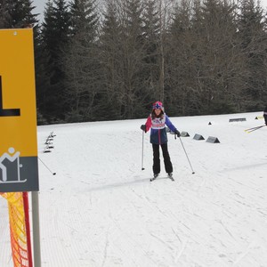 Školní závody v běhu na lyžích 2024