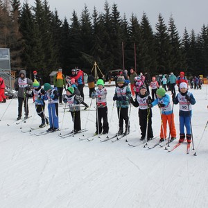 Školní závody v běhu na lyžích 2024