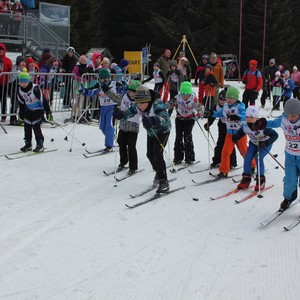 Školní závody v běhu na lyžích 2024