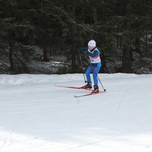 Školní závody v běhu na lyžích 2024