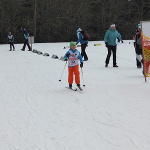 Školní závody v běhu na lyžích 2024