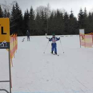 Školní závody v běhu na lyžích 2024