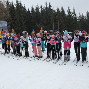 Školní závody v běhu na lyžích 2024