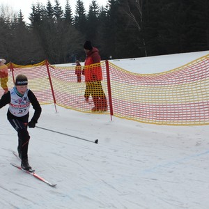 Školní závody v běhu na lyžích 2024