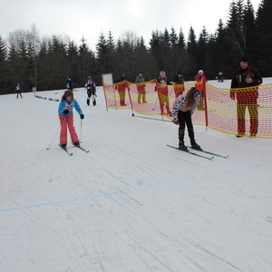 Školní závody v běhu na lyžích 2024