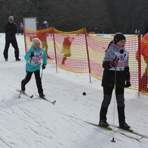 Školní závody v běhu na lyžích 2024