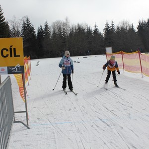 Školní závody v běhu na lyžích 2024