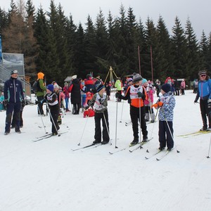 Školní závody v běhu na lyžích 2024