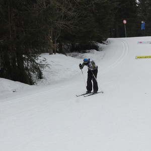 Školní závody v běhu na lyžích 2024