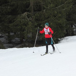 Školní závody v běhu na lyžích 2024