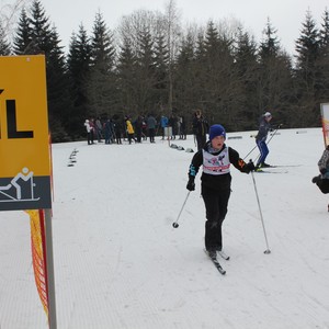 Školní závody v běhu na lyžích 2024