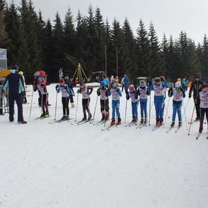 Školní závody v běhu na lyžích 2024