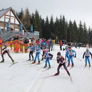 Školní závody v běhu na lyžích 2024