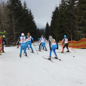 Školní závody v běhu na lyžích 2024