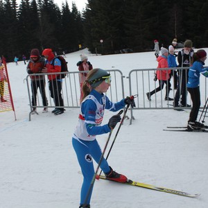 Školní závody v běhu na lyžích 2024