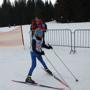 Školní závody v běhu na lyžích 2024